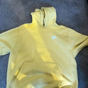 Yellow nike hoodie